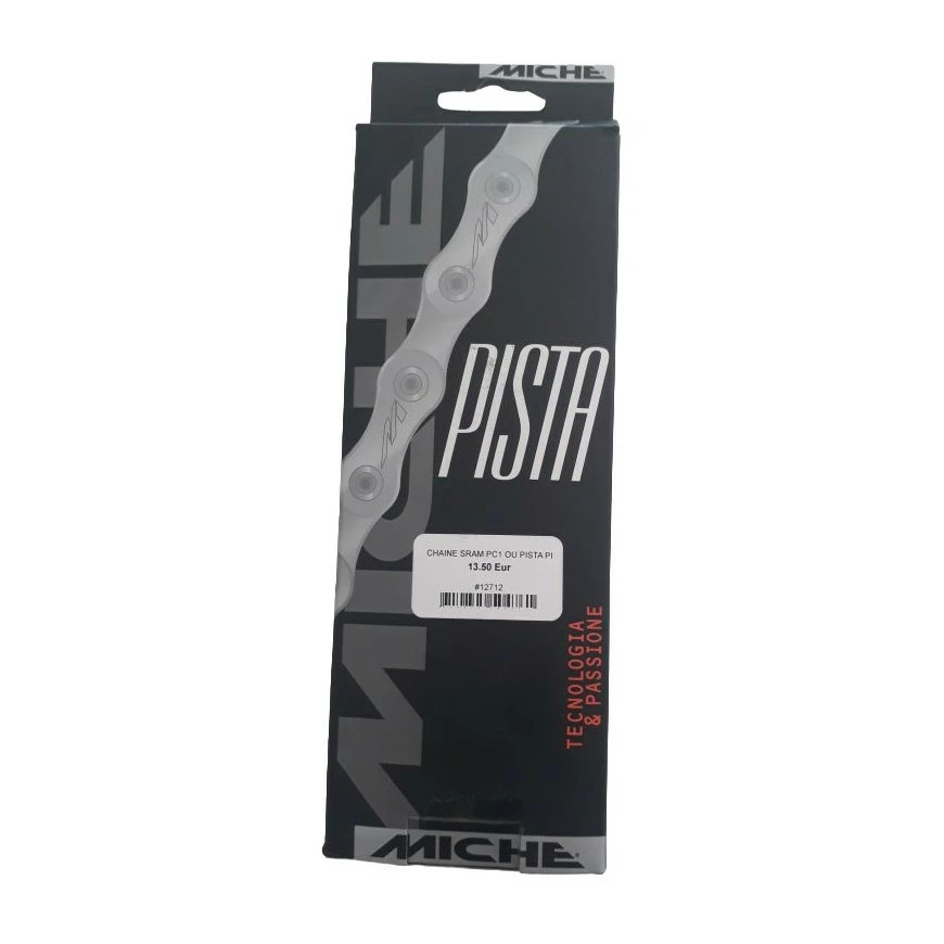 Chaine Single Speed Miche Pista 1/2" X 1/8" 114 Maillons Monovitesse
