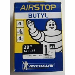 Chambre à Air VTT Michelin Airstop A4 29 X 1,9-2,60 Schrader