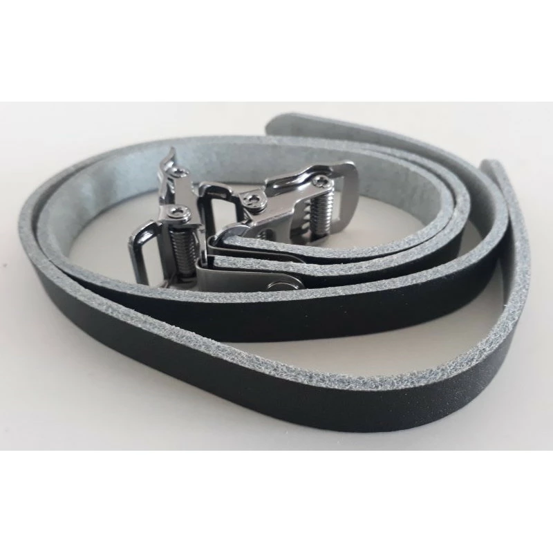 Courroies Messingschlager 395 Mm En Cuir Noir