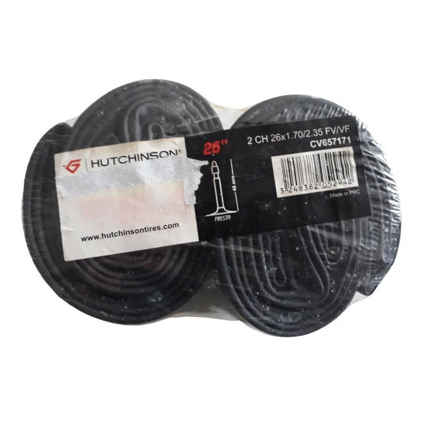 Lot De 2 Chambres à Air VTT 26 Pouces Hutchinson Presta