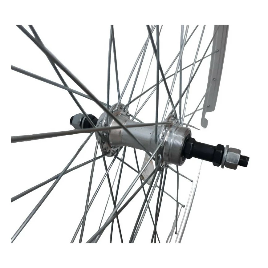 Roue Arrière Vélo Ville VTC Fixie 28 Pouces à Visser – Image 3